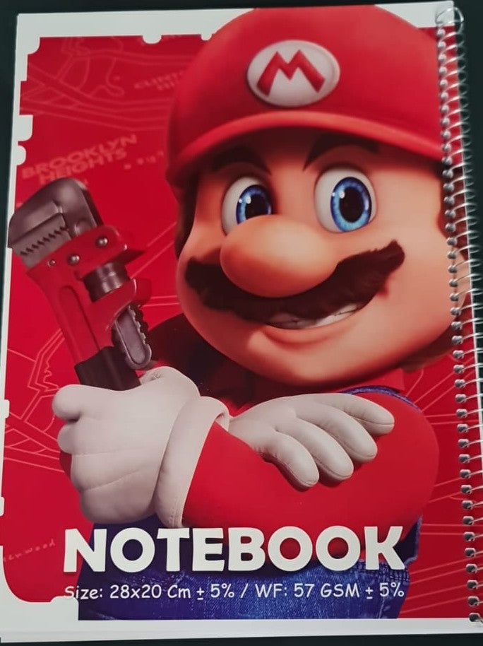 80 Sheets Notebook Wired A4