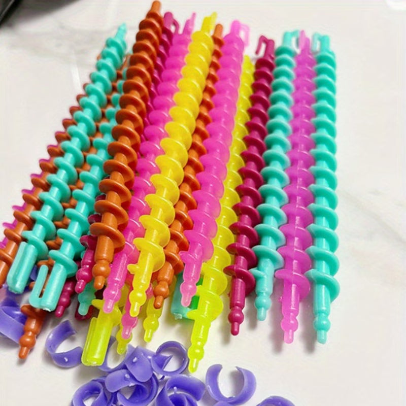 5 Random Color Spiral Rod Hairstyle Tool Curl Cold