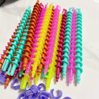 5 Random Color Spiral Rod Hairstyle Tool Curl Cold