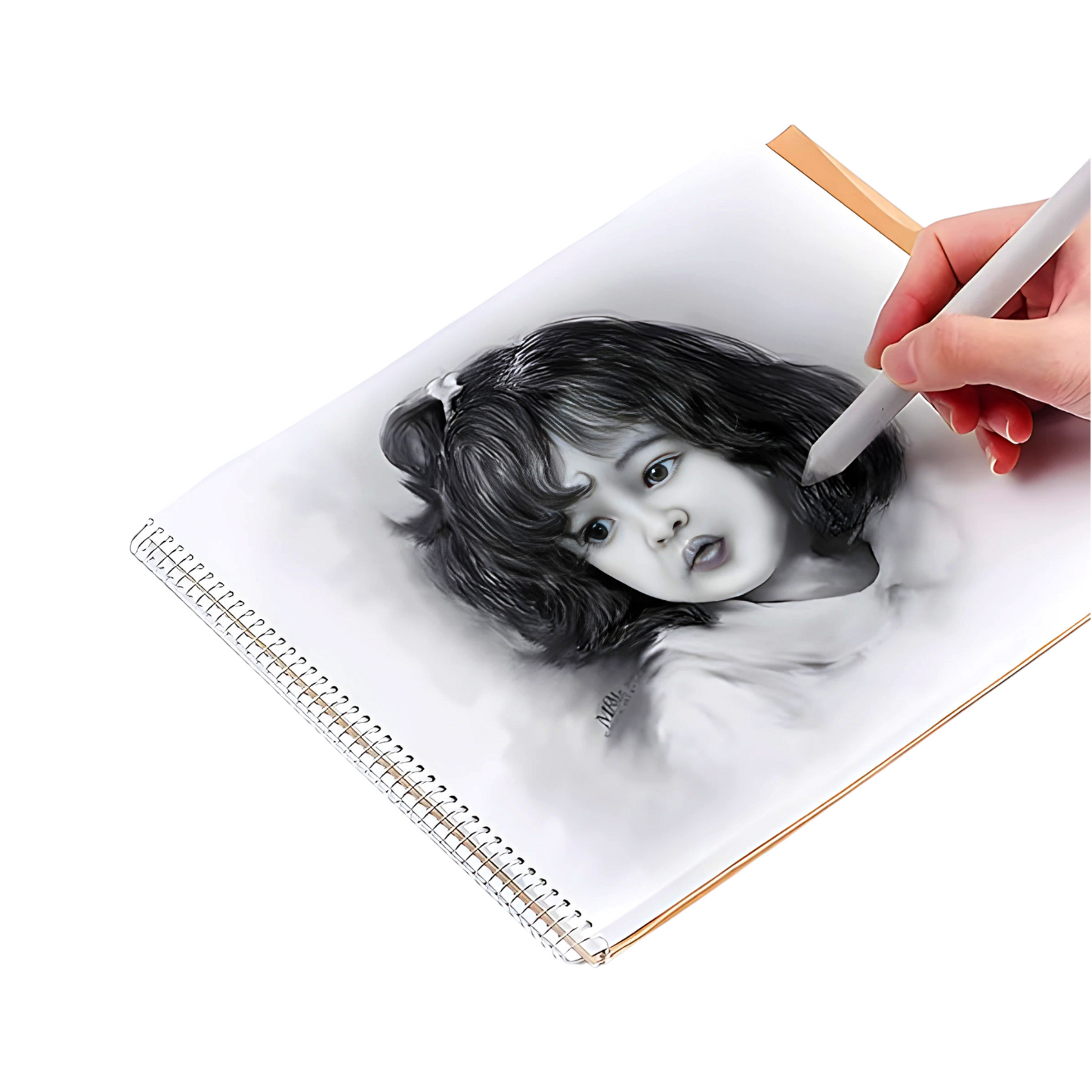 3 Pcs Double Tip Pastel And Charcoal Blenders Set