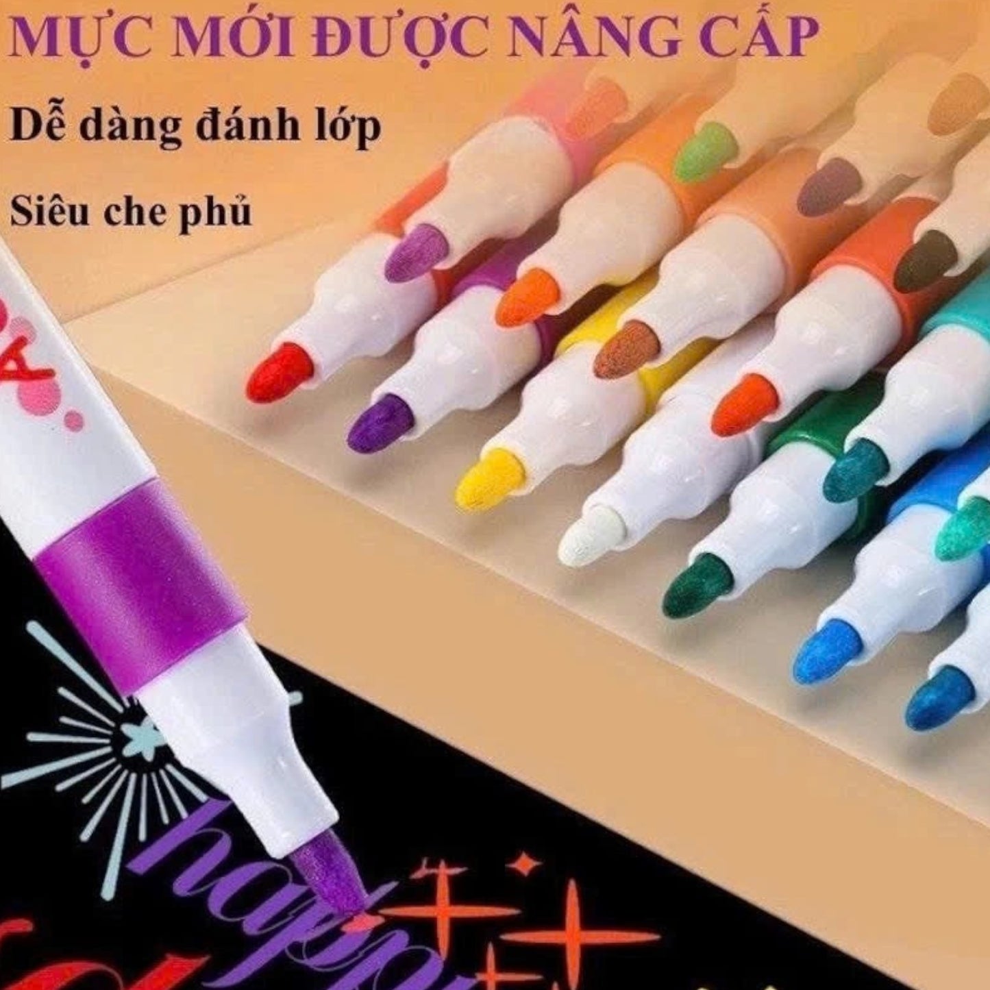 CHOSCH Acrylic Marker Set CS-M06-12/24