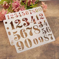1pc A4 Size Golden Autumn Wheat Flower Plant Water-Soluble Embroidery Pattern