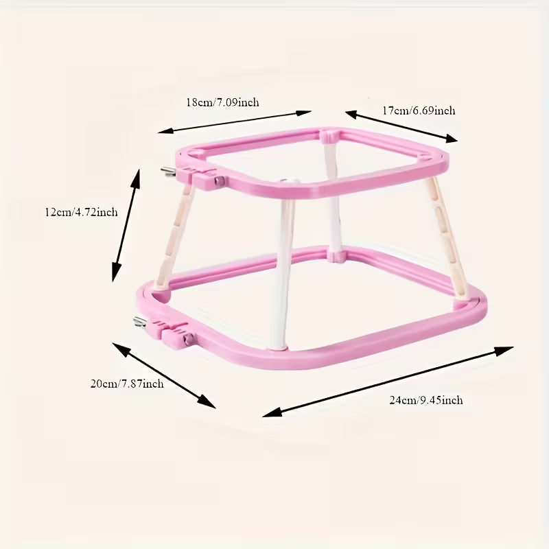 Adjustable Standing Punch Needle Embroidery Hoop Frame