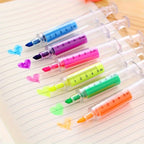 Kawaii Syringe Highlighter Pens- 1 Pen