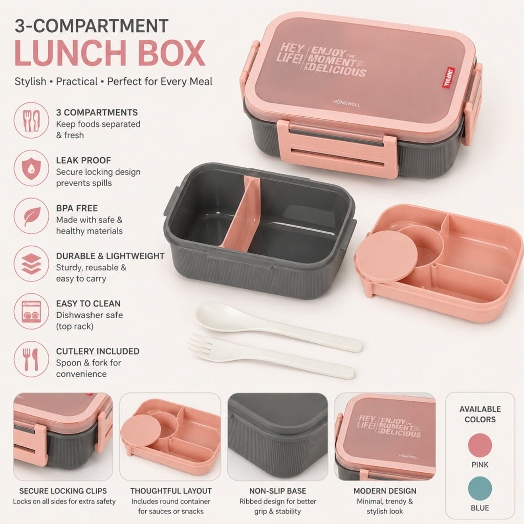 Multi-compartment design Lunch Box