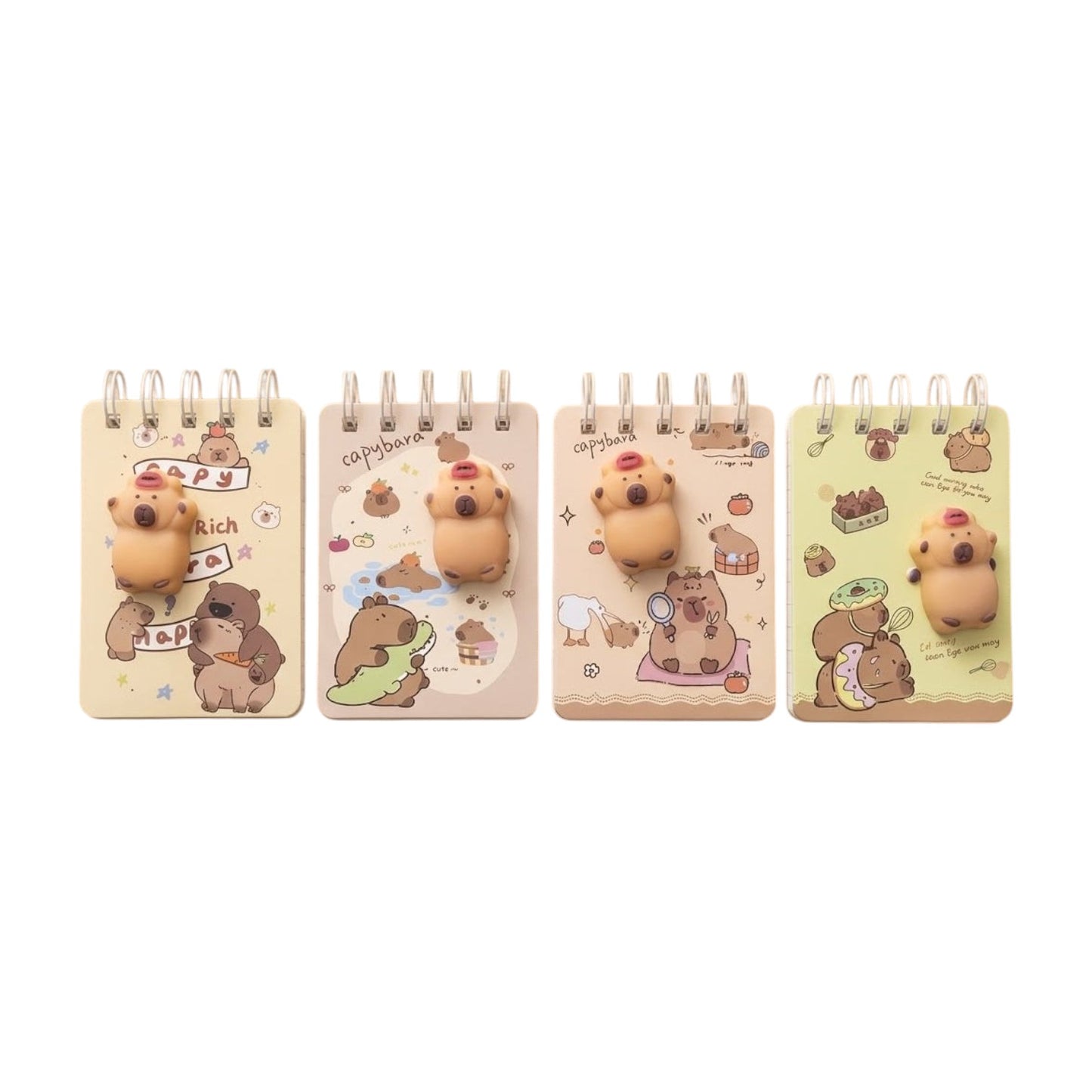 Capybara Squishy Notebooks