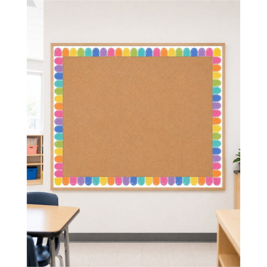 Rainbow Dome Bulletin Board Border - Pack of 12 ( 8 m )