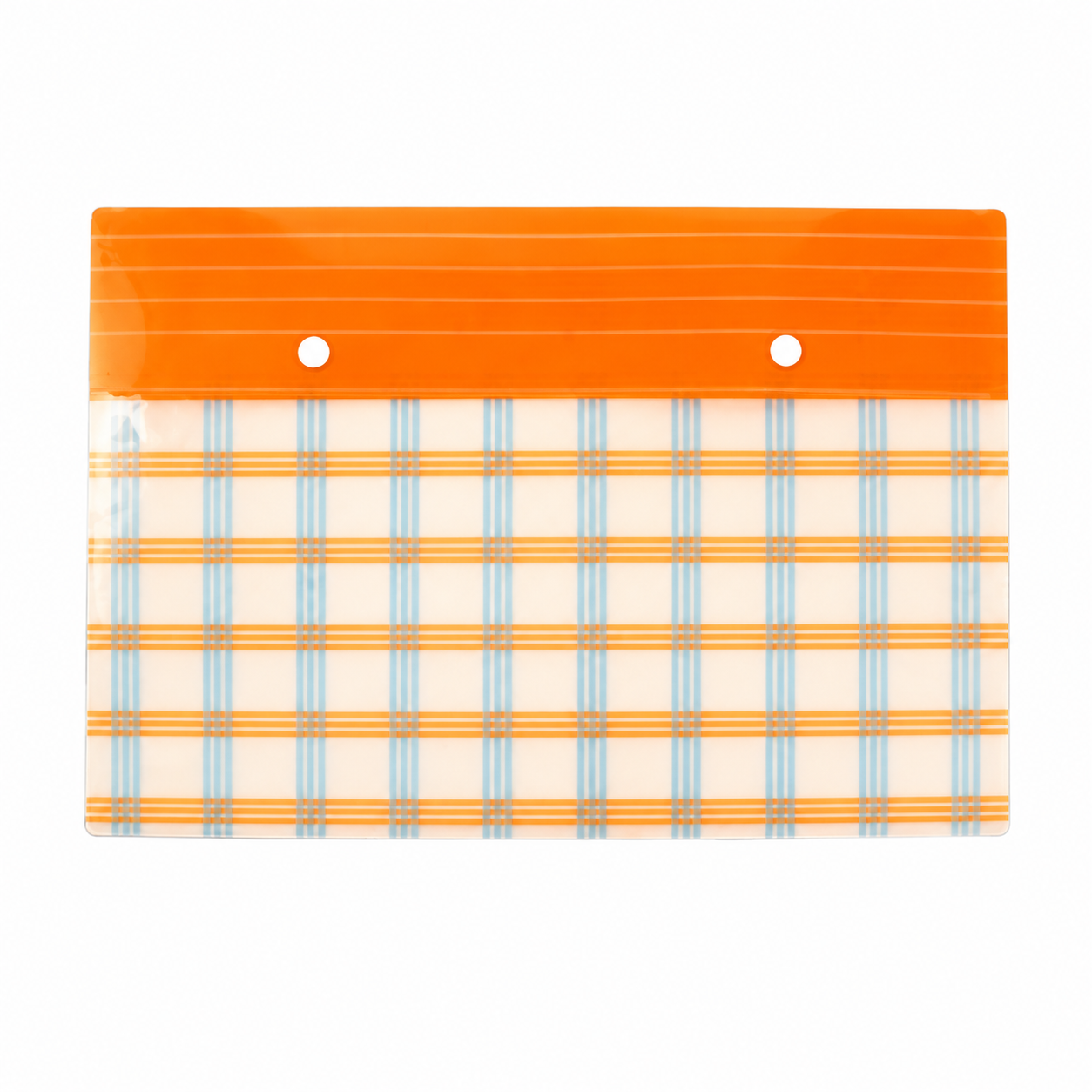 A4 Plastic Document Folder with Snap Button