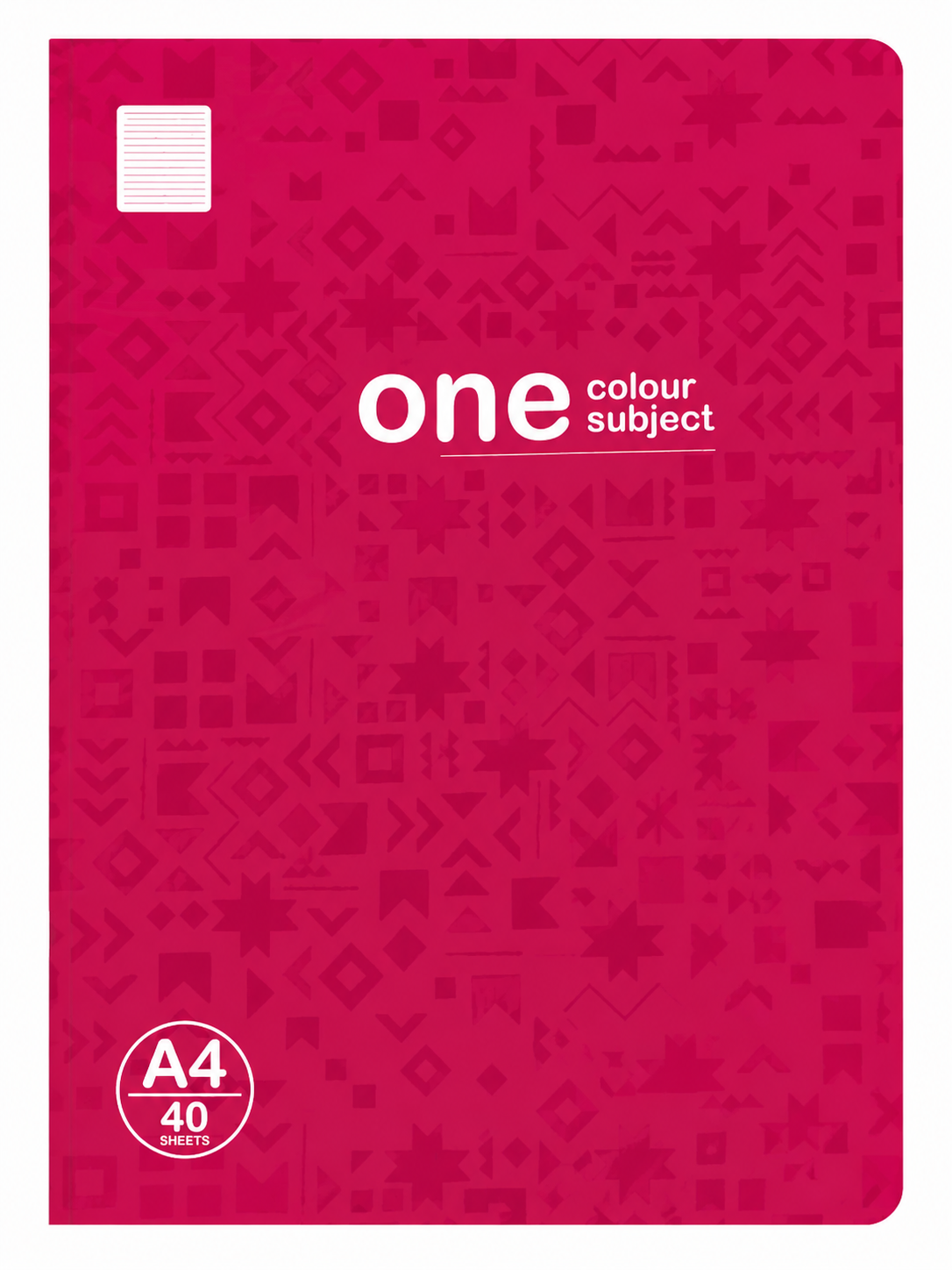 40 Sheets Lined Softcover Notebook – A4