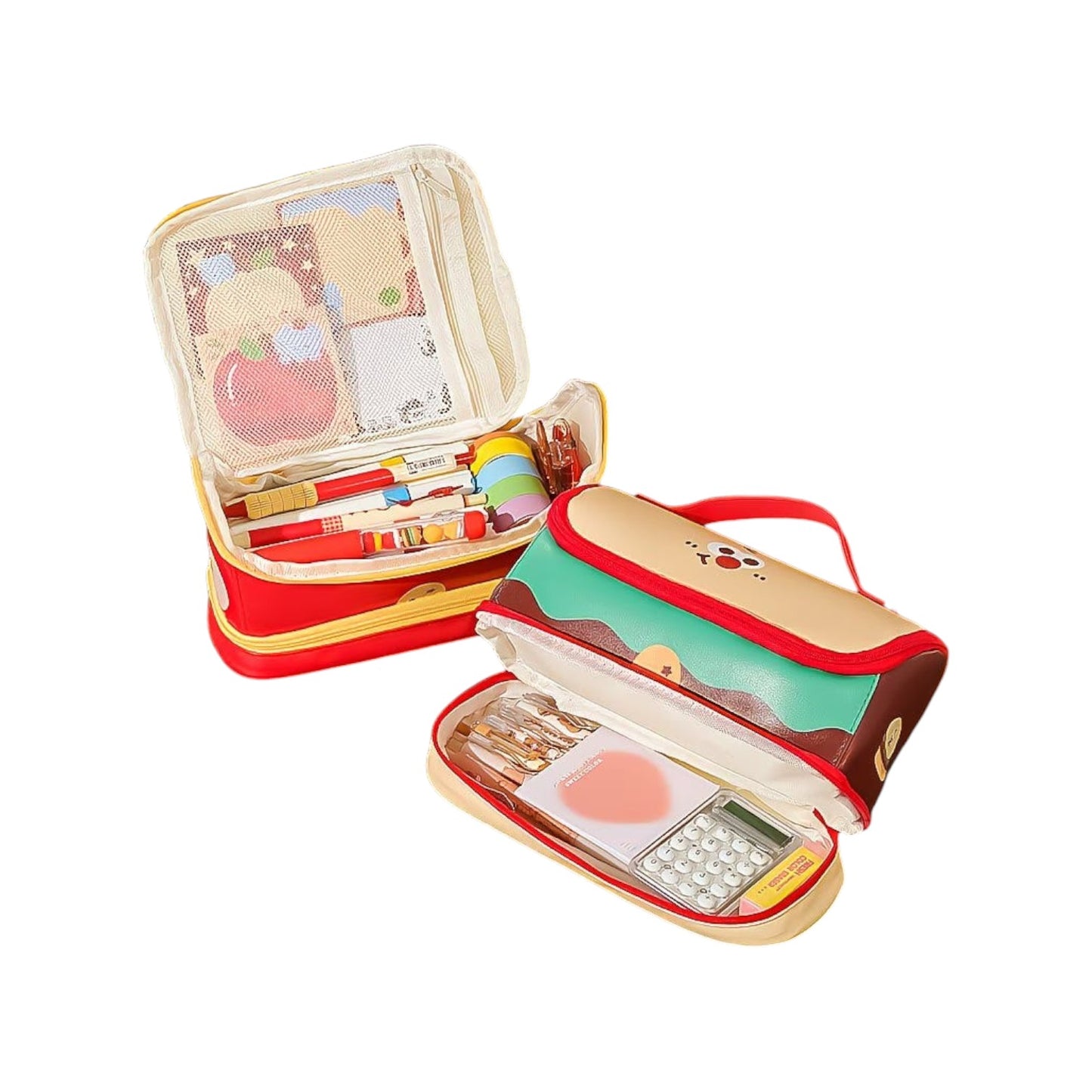 New Pencil Case, Large Capacity Stationery Box