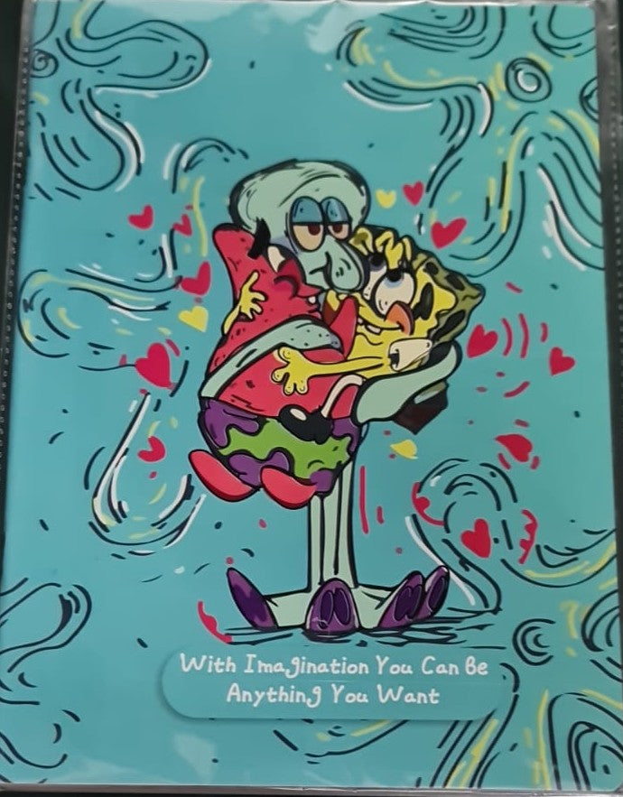 40 Sheets 2BE Stapled Lined Notebook  A4