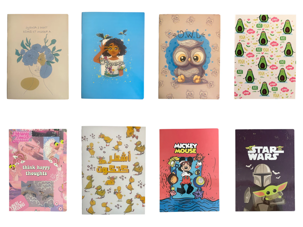 40 Sheets 2BE Stapled Lined Notebook A4