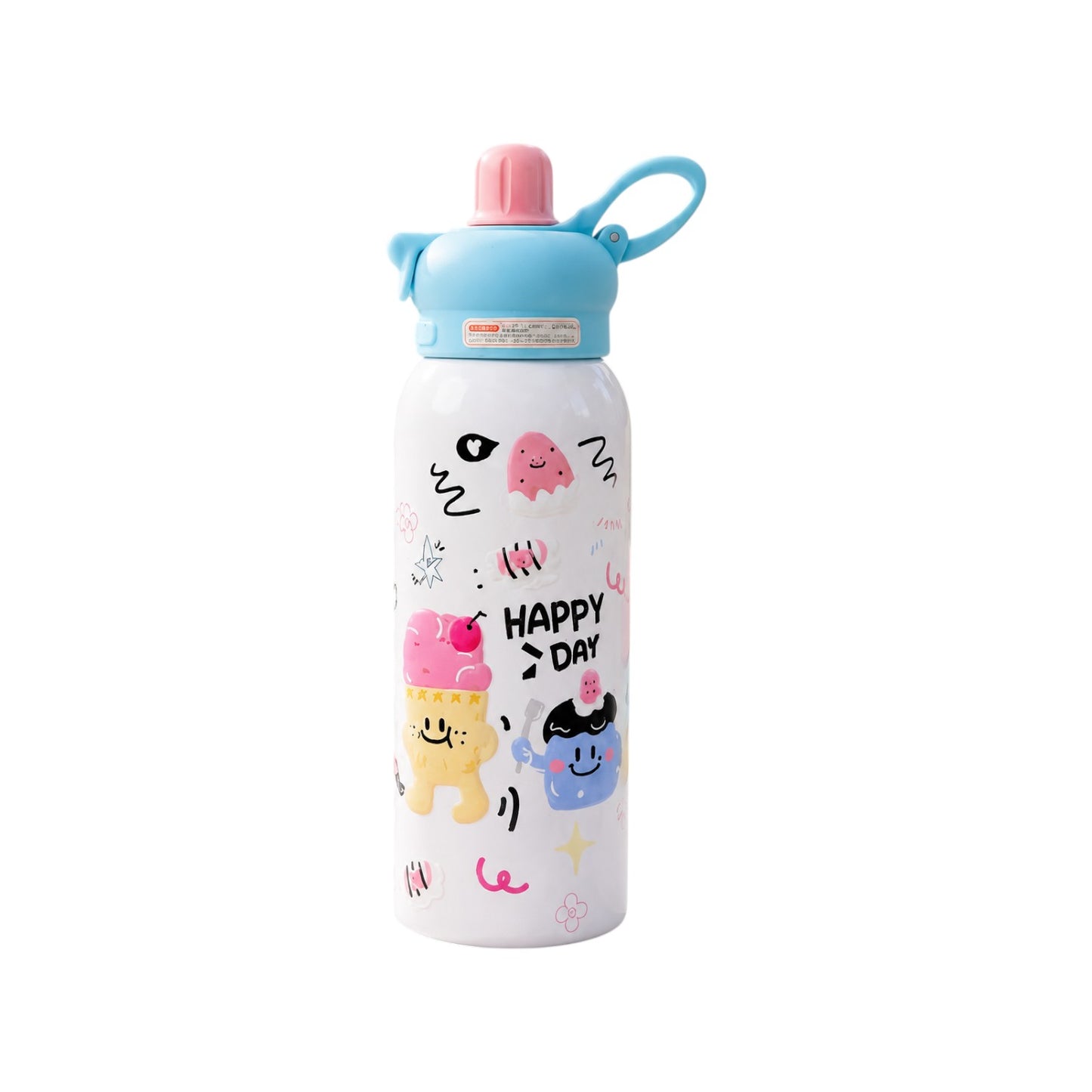 Kids Stainless Steel Water Bottle 500ML Leak Proof Insulated