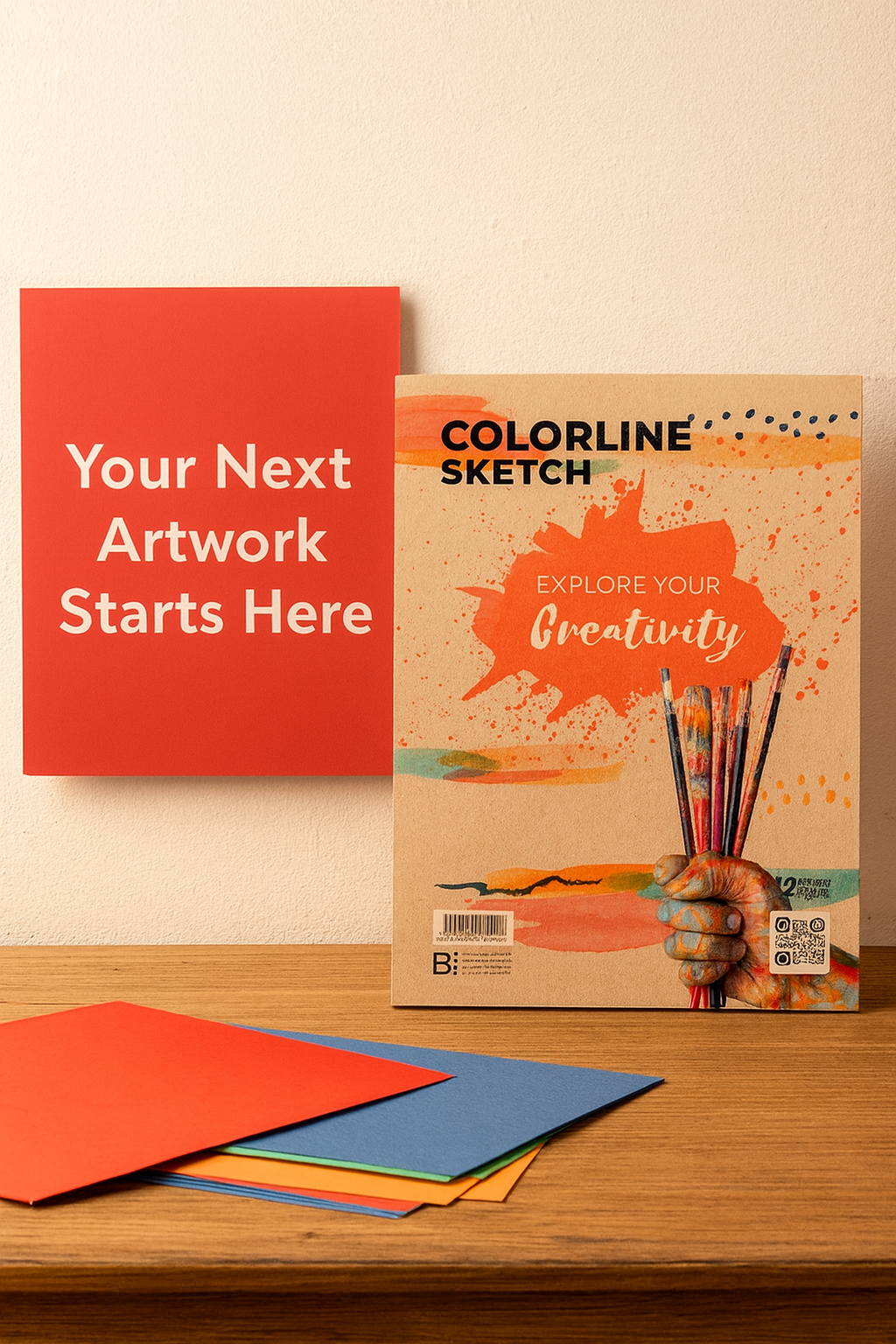 Drawing Sketch 12-Sheet 160g, Size 20.5*28 cm