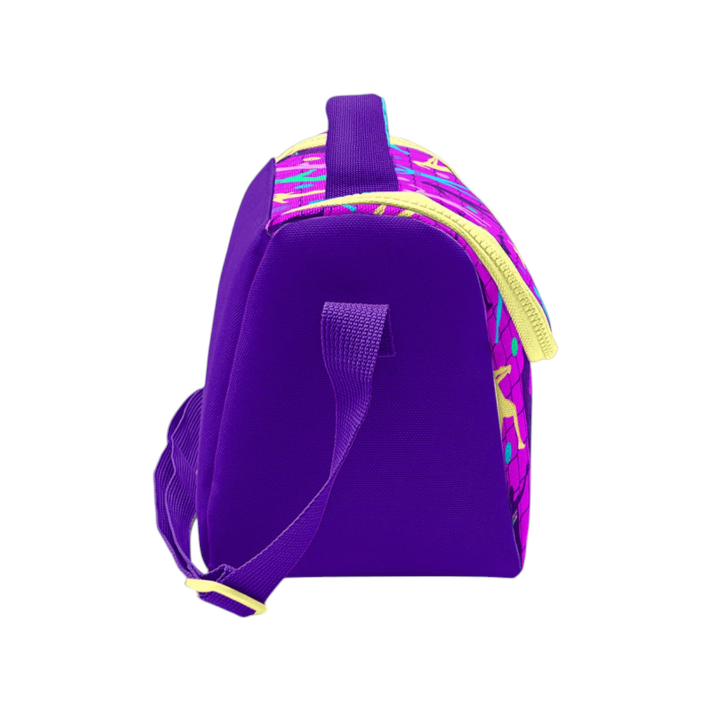 Coral High Kids Pink Purple Volleyball Patterned Thermo Lunch Box