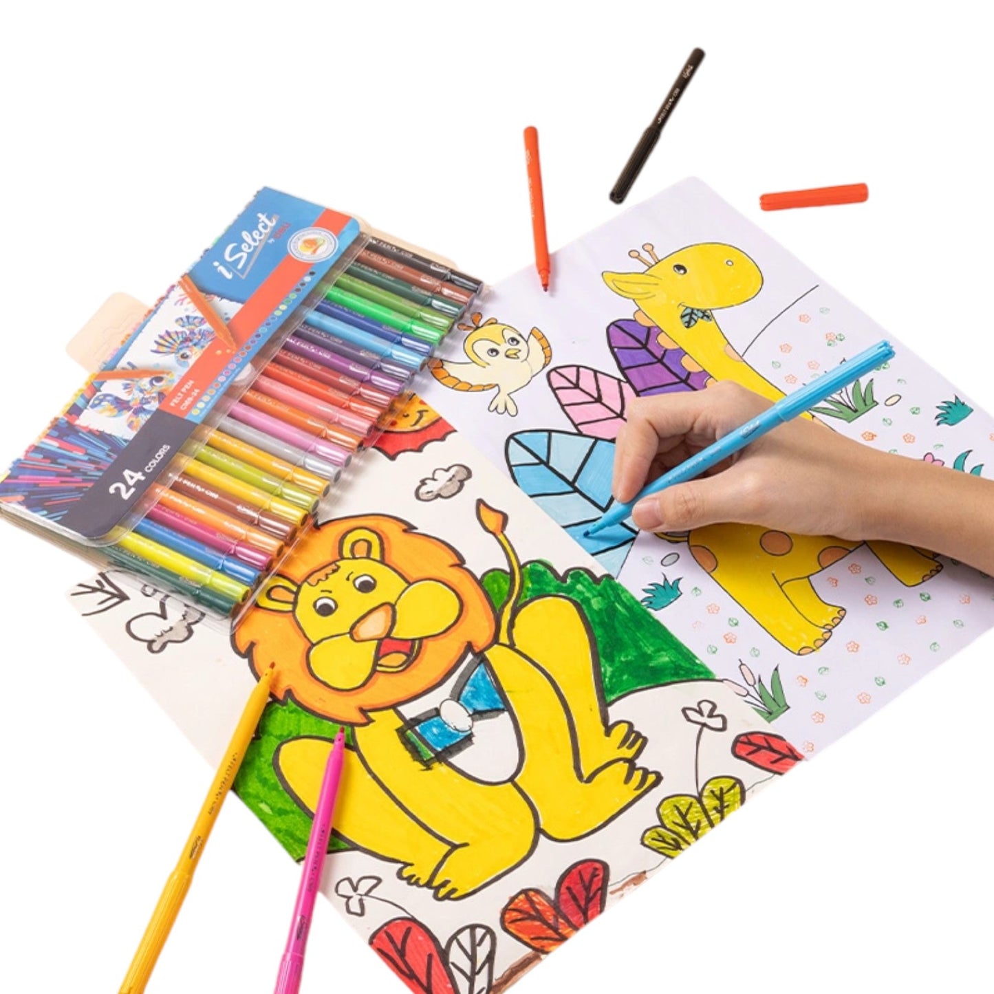 Deli-EC169-24 Felt Pen