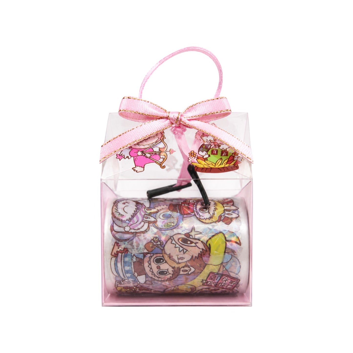 Labubu Character Washi Tape Roll – Decorative Tape