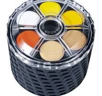 Koh-I-Noor Ink Box Watercolor Paints 8 Tiers 48 Bowls