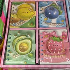 Fruits Squishy Notebook