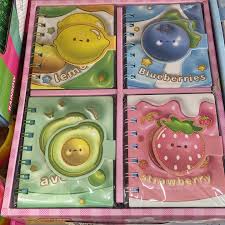 Fruits Squishy Notebook