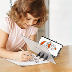 Transparent Painting Board Optical Imaging Painting Tool Mobile Phone Holder Children's Physics Painting Science and Education Toys