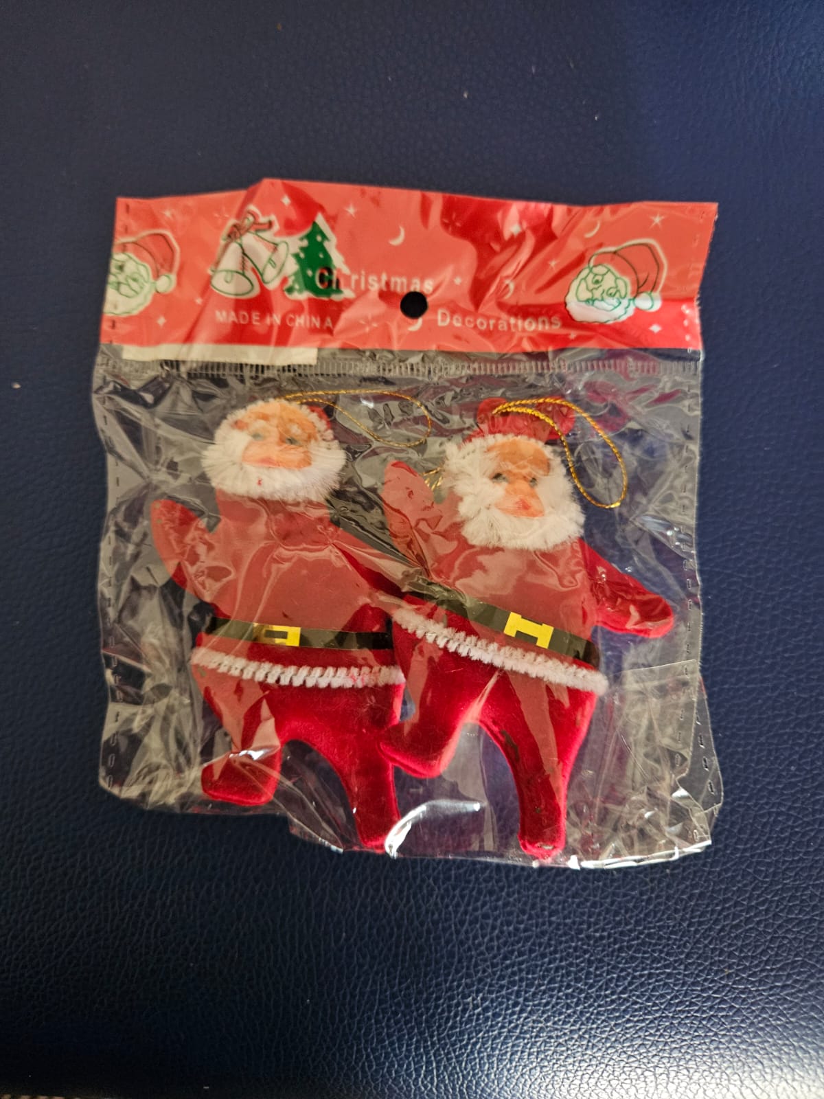 SC Christmas Decorations| Santa Claus |Pack of 6