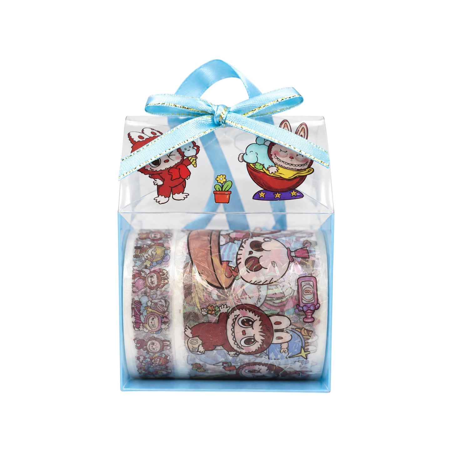 Labubu Character Washi Tape Roll – Decorative Tape