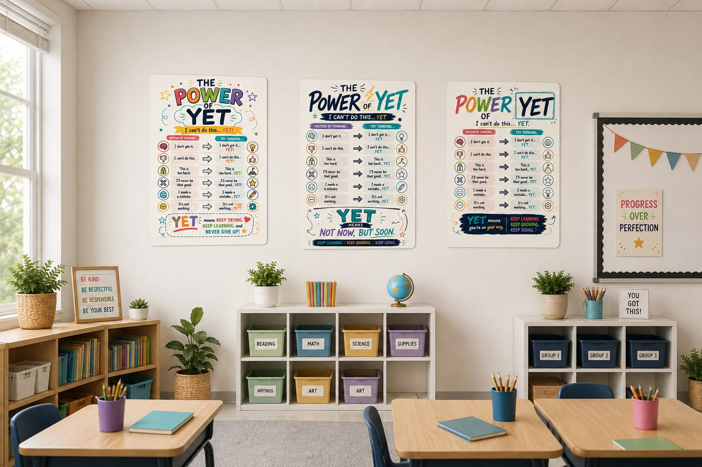 The Power of YET Classroom Poster