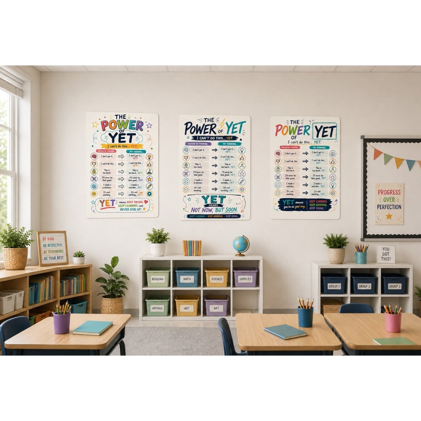 The Power of YET Classroom Poster