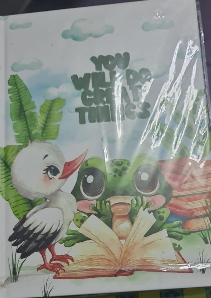 196 Sheets Sema Spiral Hard Cover Notebook 15 * 21 Pink A4