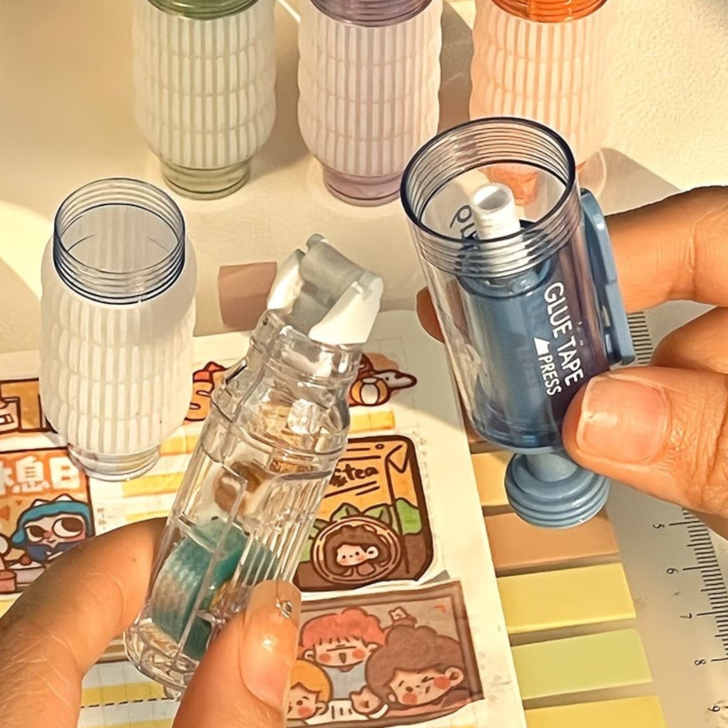 High Viscosity Adhesive Pen, Reusable Double-Sided Tape