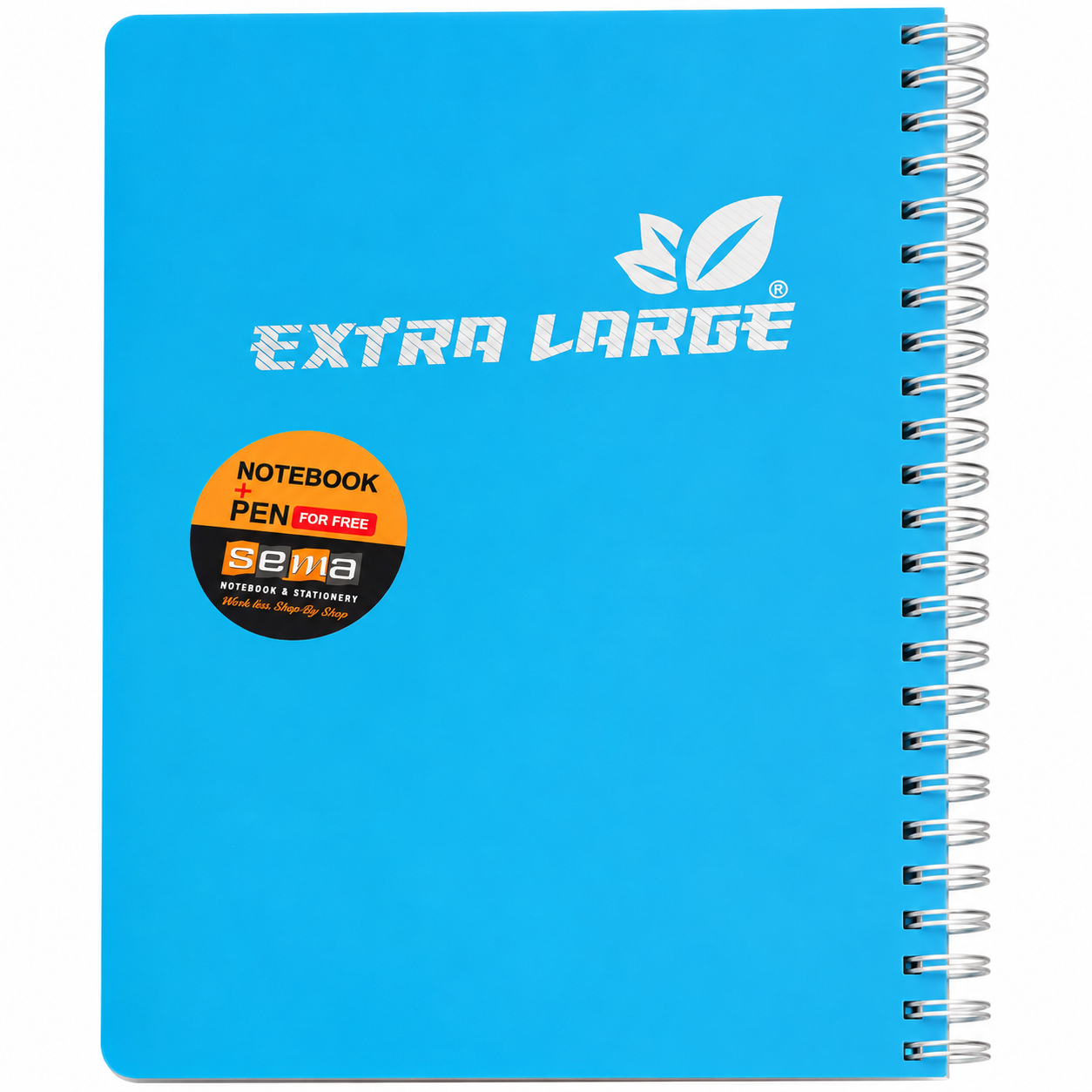 120 Sheets Notebook Wire Size A4