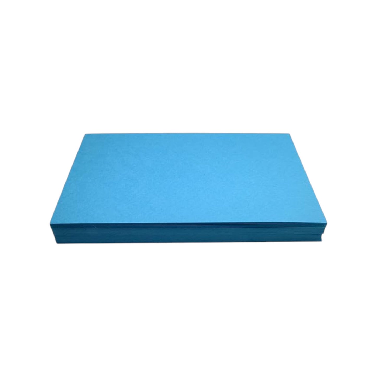 Elite Stationery House blue 180gsm premium textured blank index cards in a neat stack for study and notes