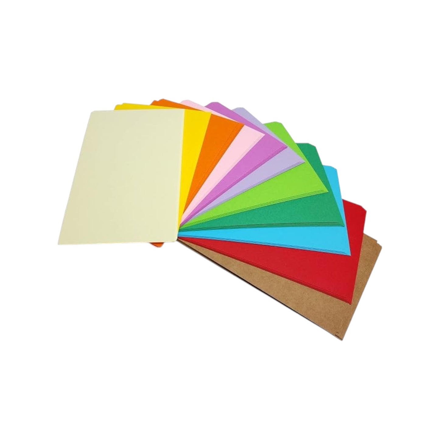 Elite Stationery House multicolored 3x5 index cards made of premium heavyweight textured paper for study and crafts
