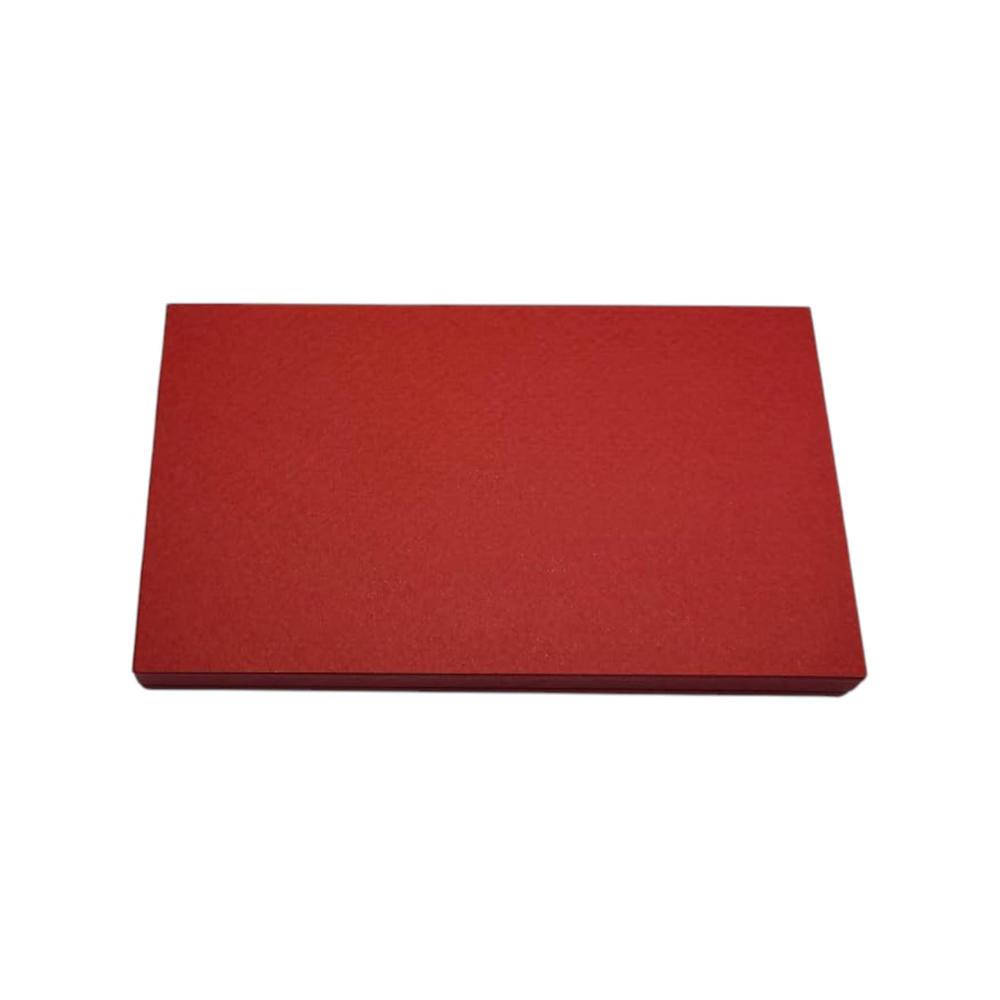 Elite Stationery House red premium textured blank index card for study and DIY crafts