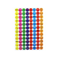 Elite Stationery House mini smile emoji stickers on four sheets with various colorful facial expressions
