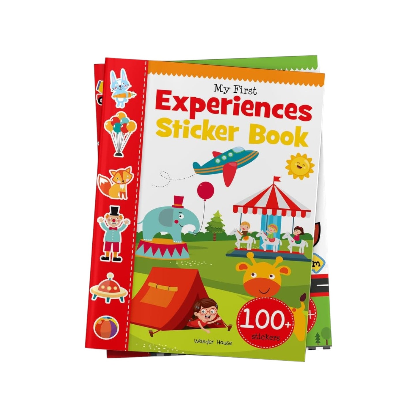Elite Stationery House My First Experience Sticker Book with colorful illustrations and over 100 interactive stickers