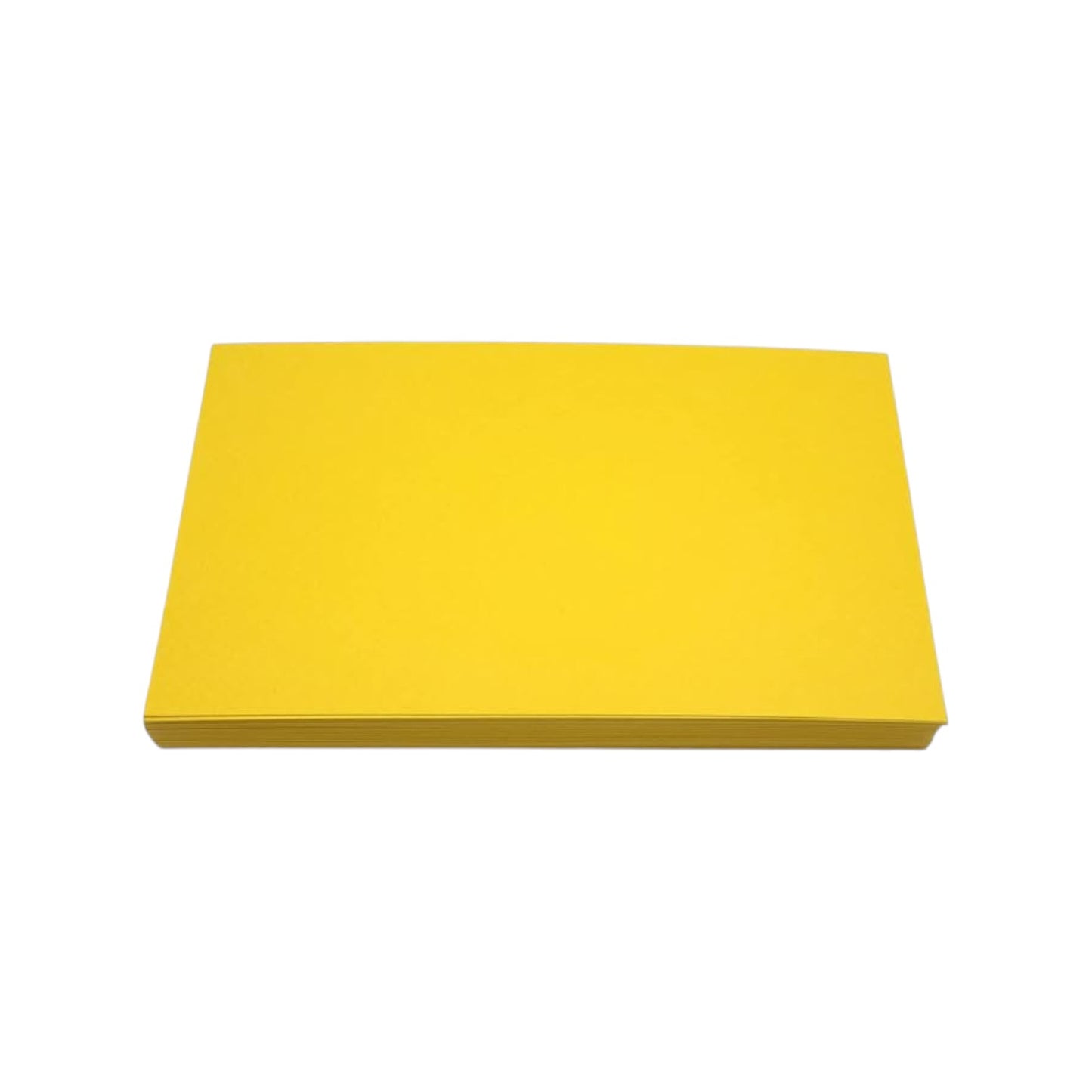 Elite Stationery House yellow premium textured blank index cards for study and DIY crafts