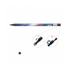 Erich Krause Screw Mechanical Pencil Touch Space Assorted Colors 0.2 mm HB + Sharpener Model 078378