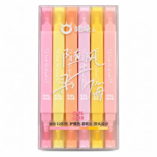 Highlighter 6 Colors Pastel Shades