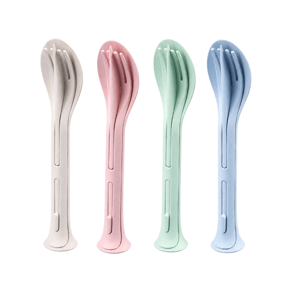 Reusable Fork, Knife and Spoon Set
