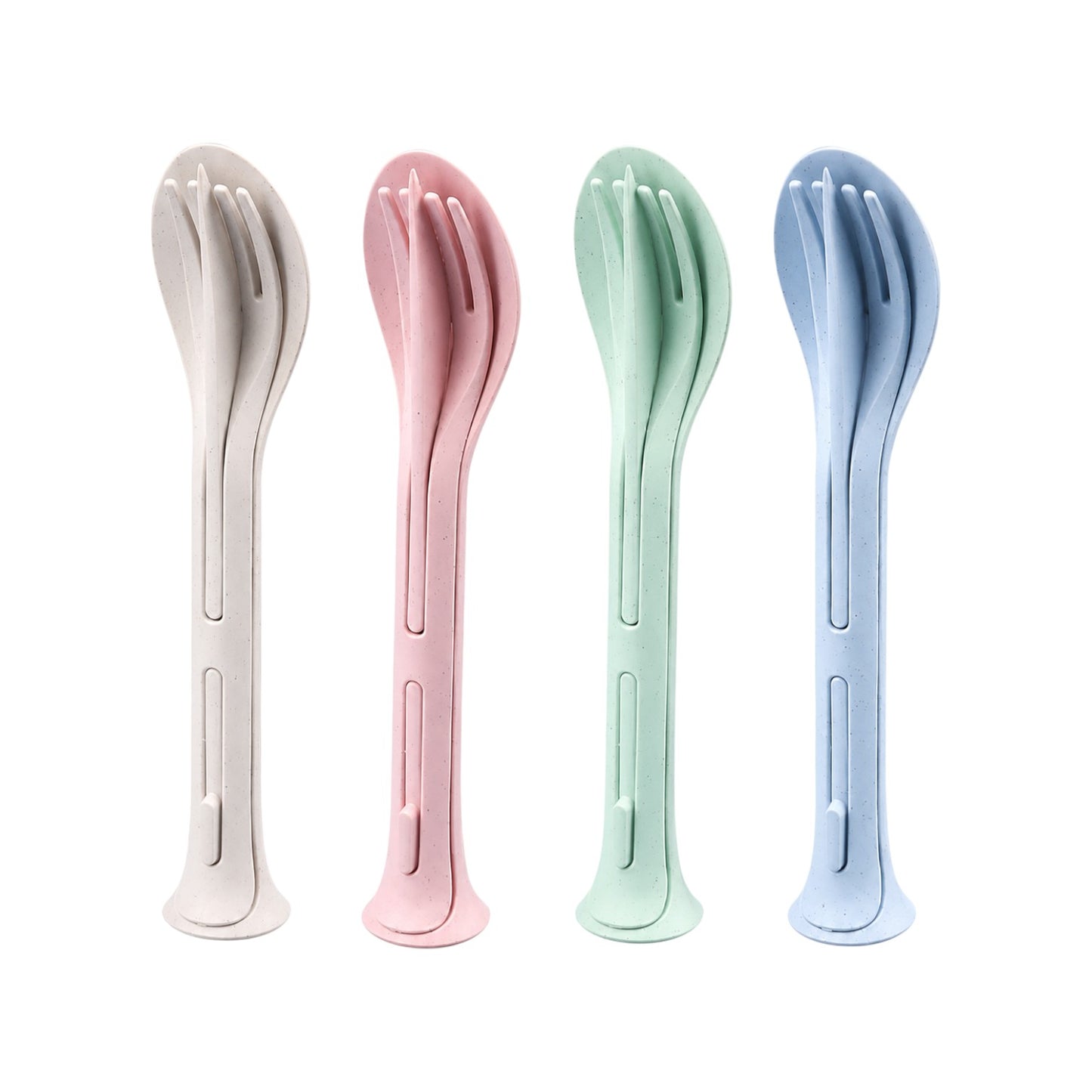 Reusable Fork, Knife and Spoon Set