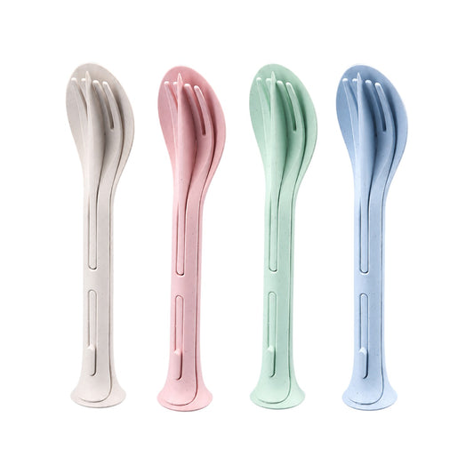 Reusable Fork, Knife and Spoon Set