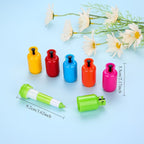 Fun Capsule Shaped Retractable Ballpoint Pen, 0.7mm Blue