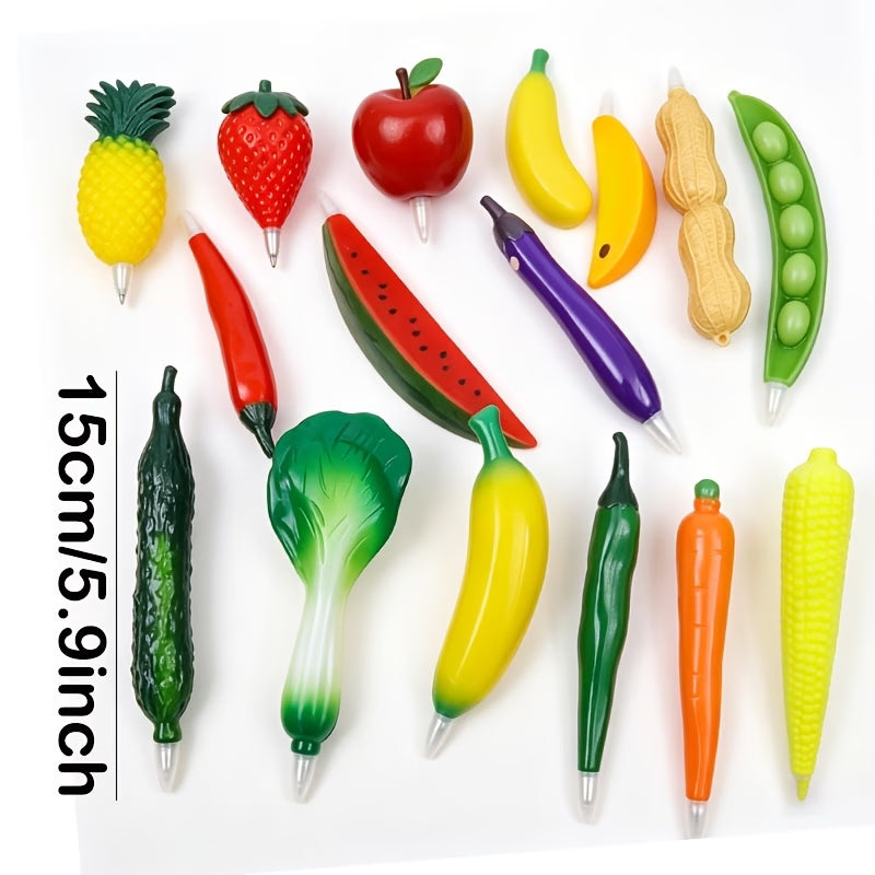 Creative Fruit and Vegetable-Shaped Gel pen