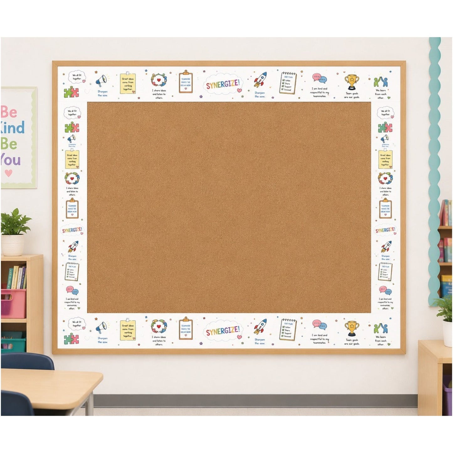 Synergize Bulletin Board Border – Inspired by The 7 Habits of Happy Kids - Pack of 12 ( 8 m )