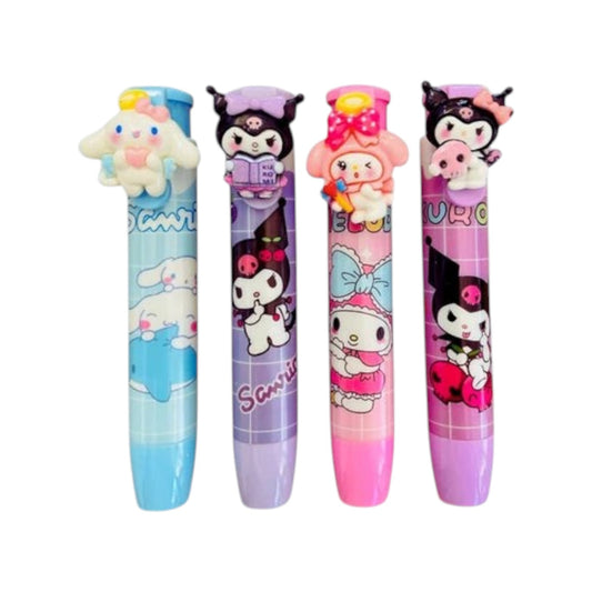 Push-Pull Rubber Pencil Eraser Kuromi