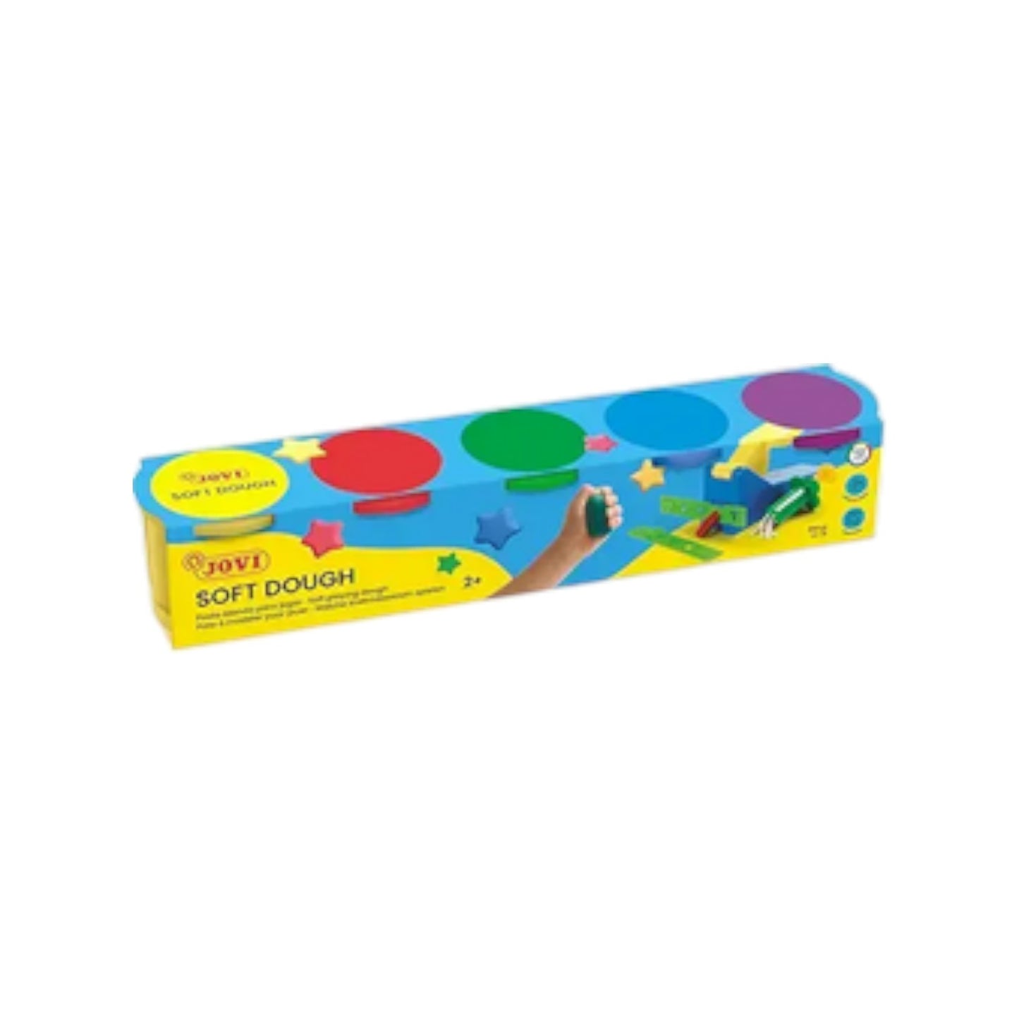 Jovi Blandiver Neon Set of 5 Soft Dough