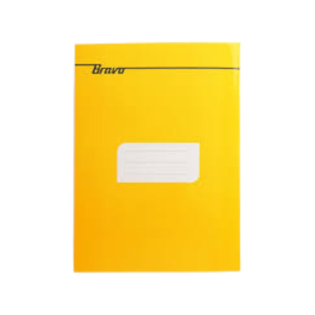 100 Sheets Bravo Stapled Lined Notebook A4