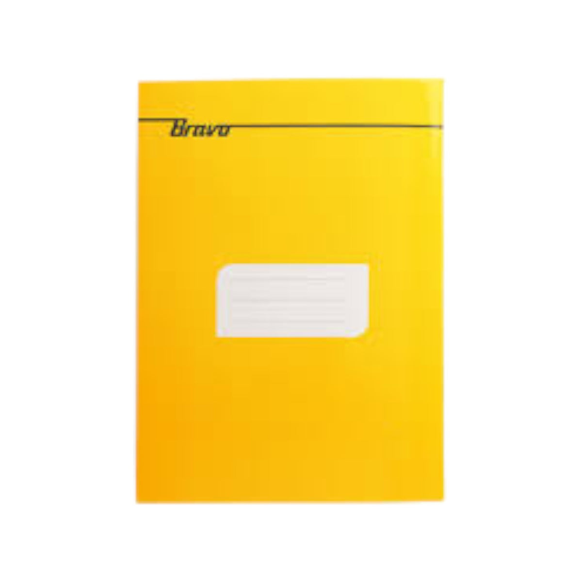 100 Sheets Bravo Stapled Lined Notebook A4